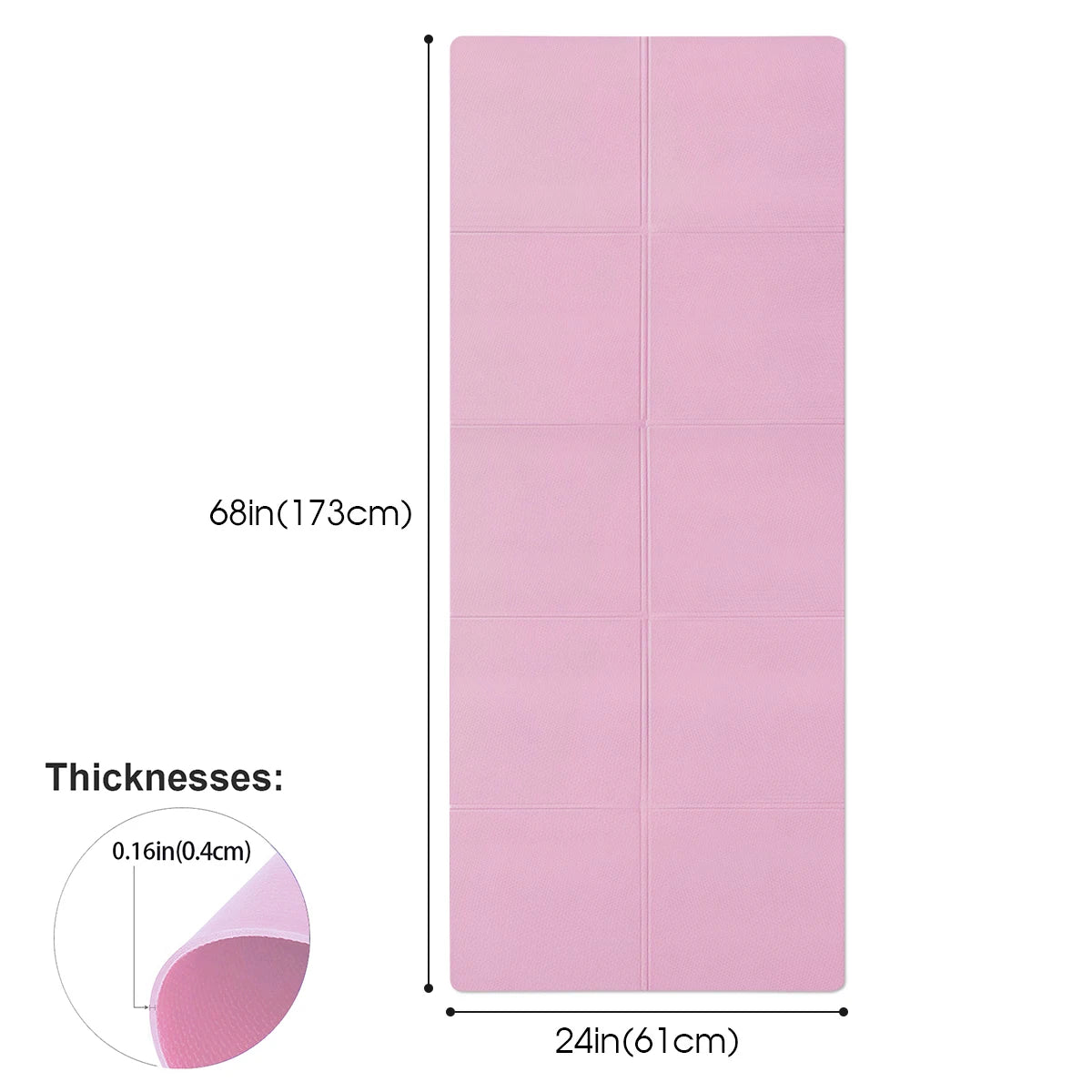 EVA Anti-Slip Yoga Mat