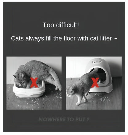 Double-Layer Cat Litter Mat