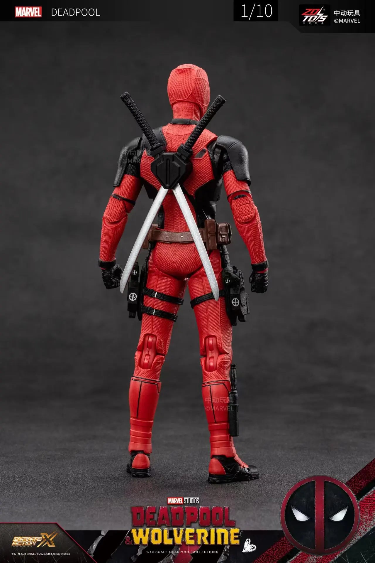 Deadpool & Wolverine Action Figure Set